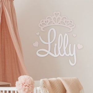 Nombre de la princesa en la pared