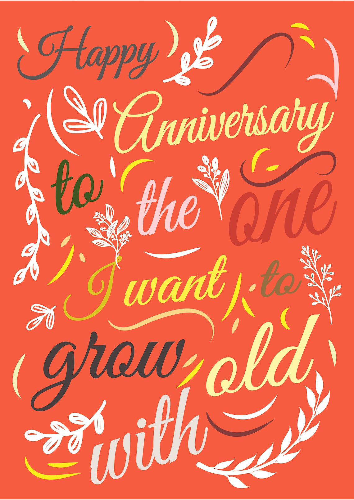 Printable Anniversary Greeting Card | Etsy