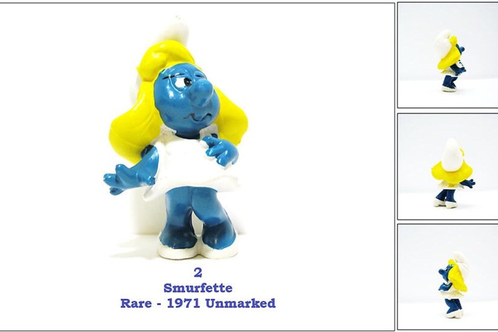 Rare Vintage Smurf Figurines 70s & 80s Etsy Australia