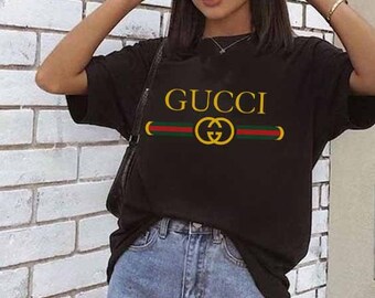 gucci t shirt women's etsy