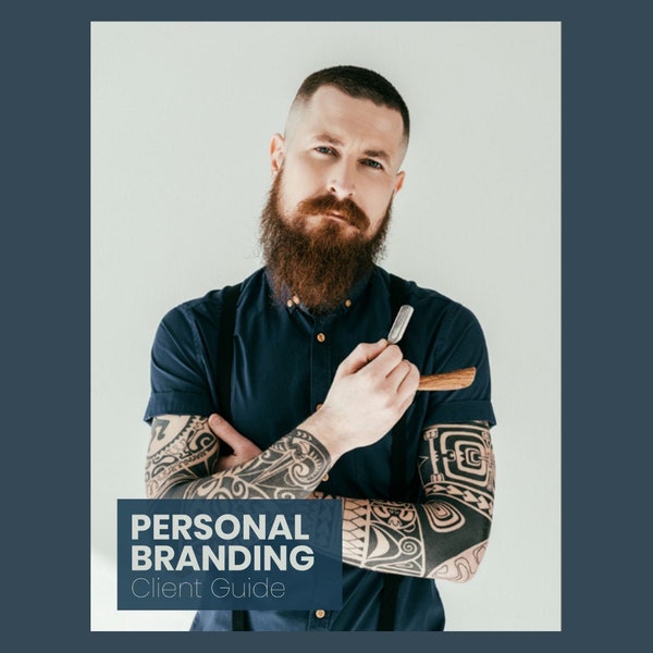 Przewodnik powitalny dla osób zajmujących się zdjęciami portretowymi, szablon programu Photoshop, arkusz cenowy, magazyn dla klientów, marketing fotograficzny, formularze biznesowe