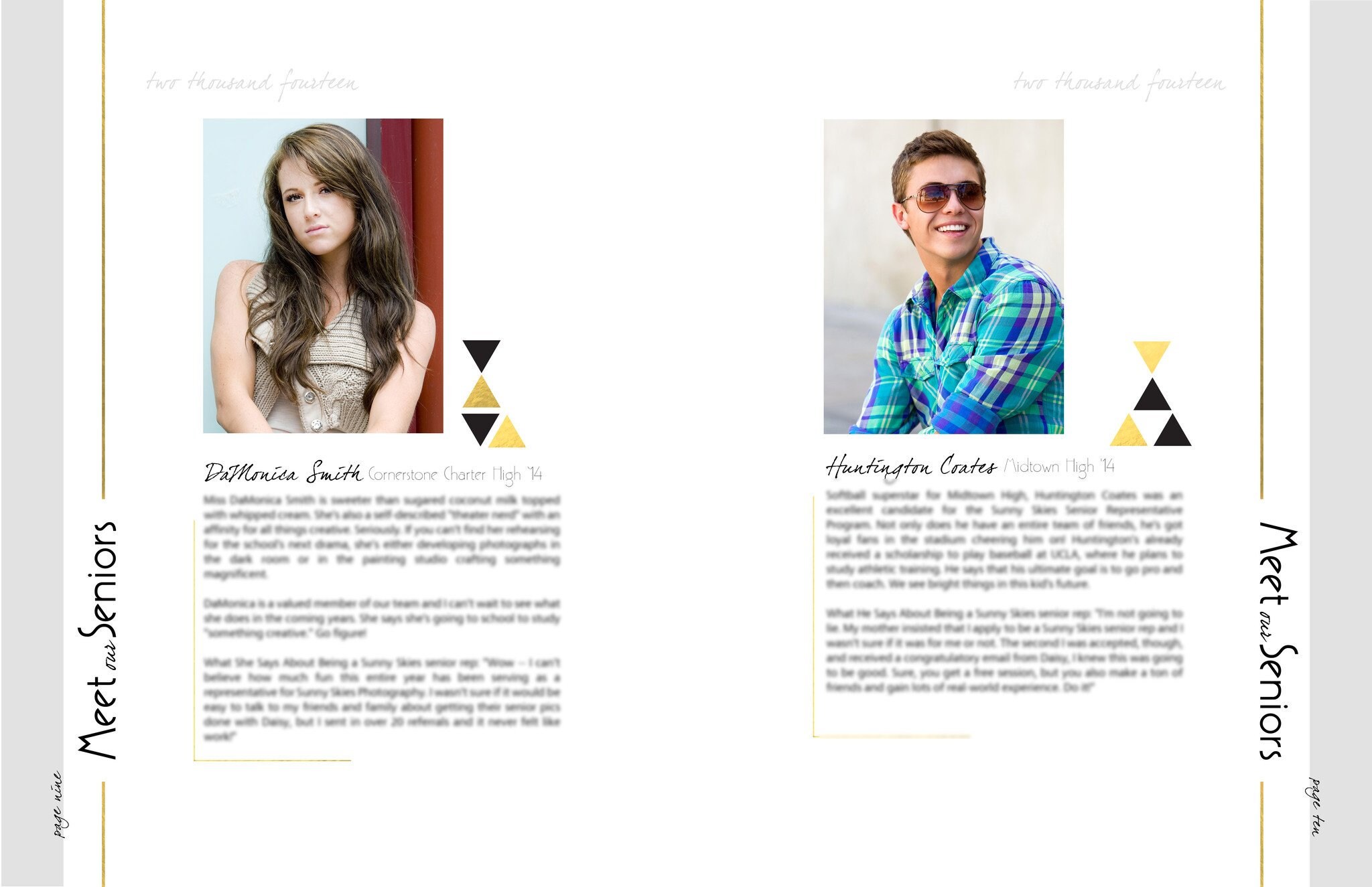 Senior Rep Program Welcome Packet, Magazine Template, Senior Influencer ...