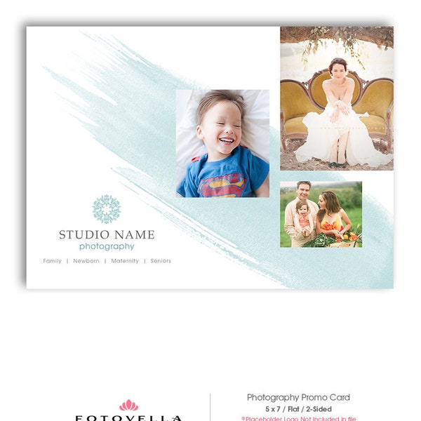 Photography Marketing Promo Card - Post Card Template for Photographers