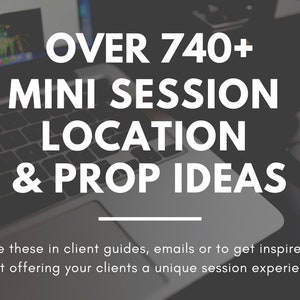 740+ Mini Session Ideas | Creative Location & Prop Guide for Photographers