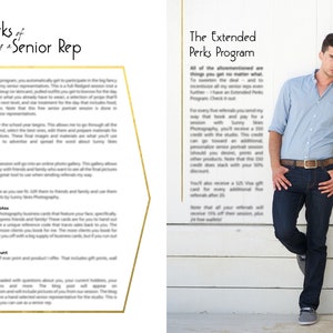 Senior Rep Program Welcome Packet, Magazine Template, Senior Influencer ...
