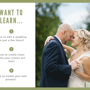 Over 101 Minutes | How to Quickly Edit a Wedding Using Lightroom ...