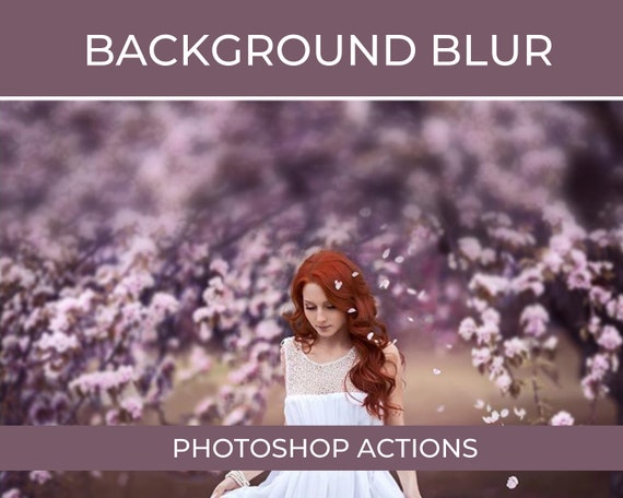 Background Blur Photoshop Actions, Photographer Photoshop Actions,  Photography Photoshop Actions - Etsy Denmark