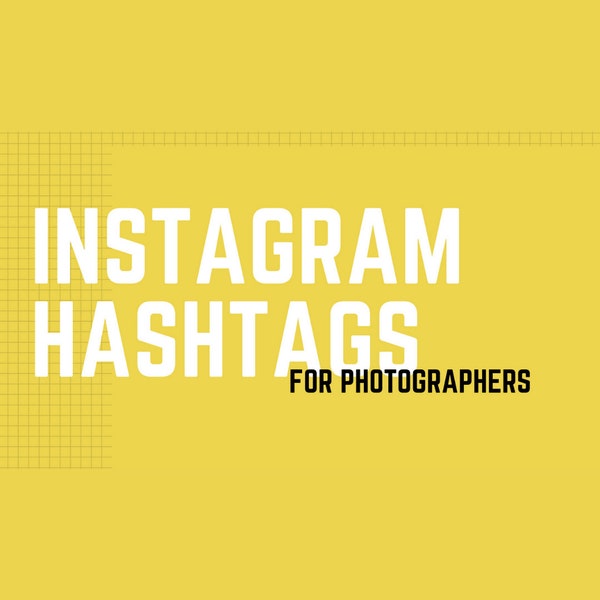 Copy and Paste Instagram Hashtags for Photographers