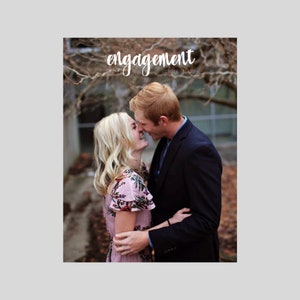 Engagement Magazine Welcome Packet Template for Photographers