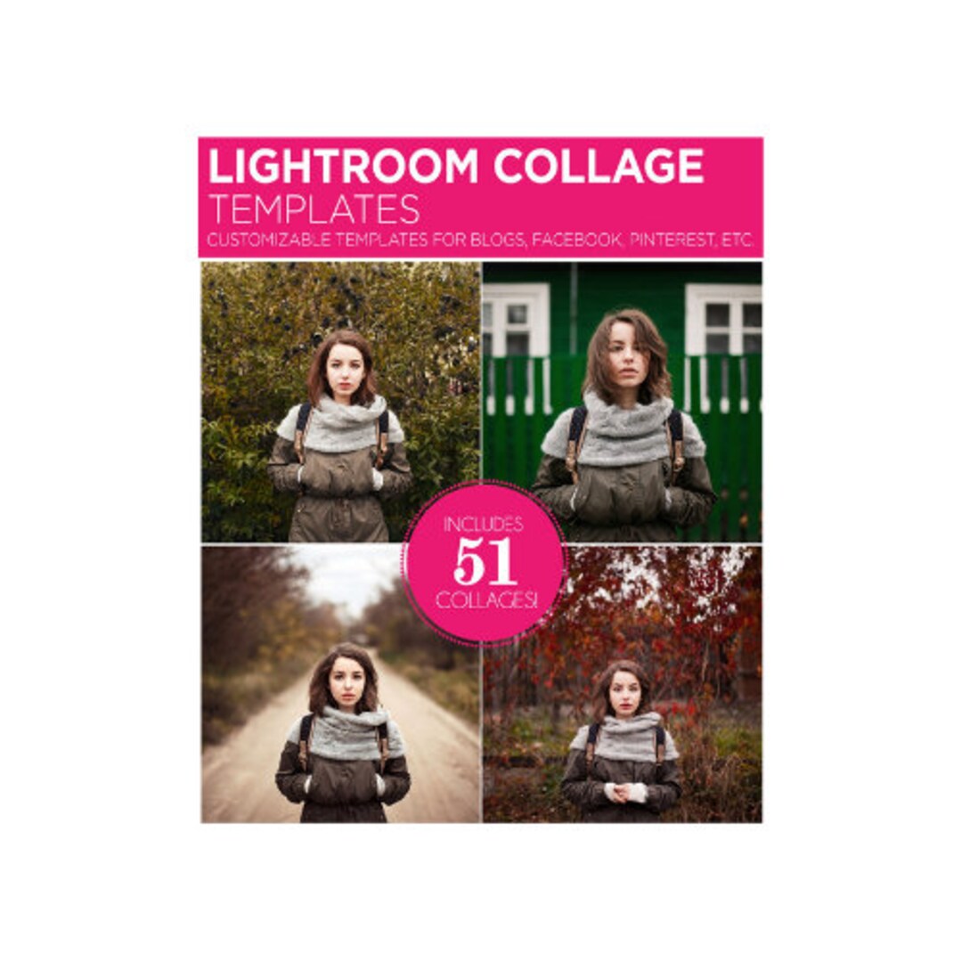 Lightroom Collage Templates for Photographers Etsy