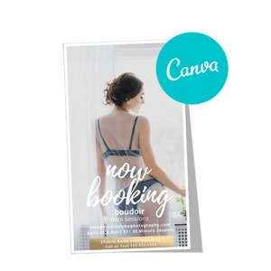 Boudoir Mini Session Marketing Template for Canva, Photography Marketing Template for Photographers V1 Story