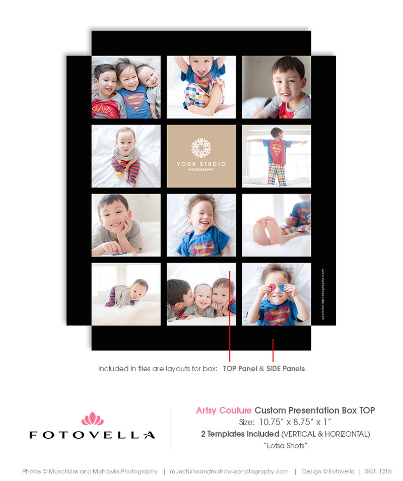 Portrait Photo Box: 10x8 - The Photographer's Toolbox