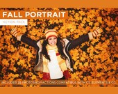 Fall Portrait Photoshop Action Pack For Photographers, Photoshop Actions for Portrait Photography