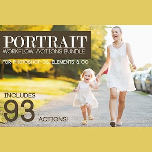 Portrait Photoshop Actions Bundle for Photographers, Photoshop Actions, Portrait Photography Actions, Portrait Photographer Actions,