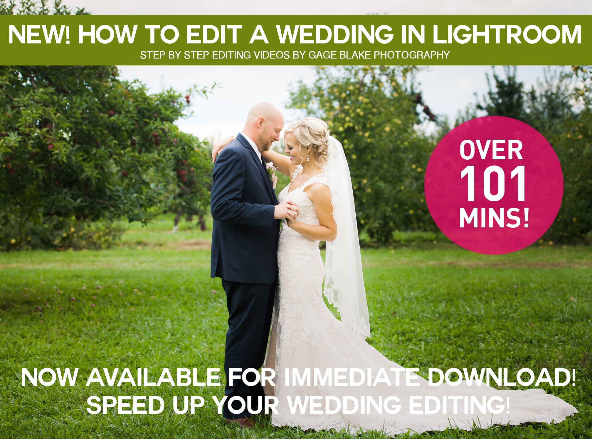 Over 101 Minutes | How to Quickly Edit a Wedding Using Lightroom ...