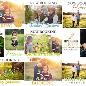 Facebook Marketing Templates for Photographers | PSD Templates - Photography Marketing