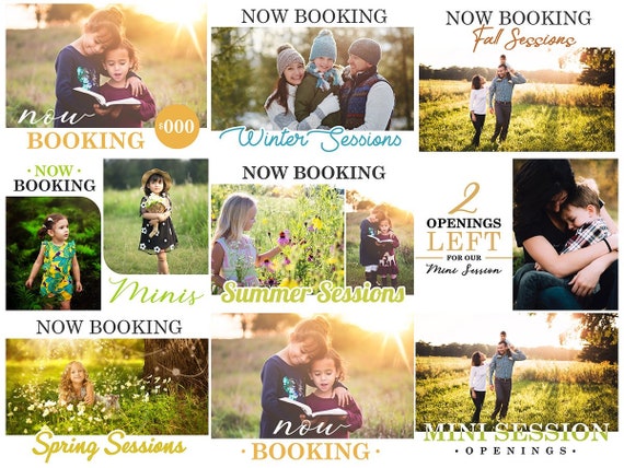 Facebook Marketing Templates for Photographers | PSD Templates - Photography Marketing