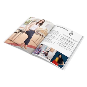 May include: Open book with the title "personal branding" and a question and answer section. The book features photos of people in a studio setting.
