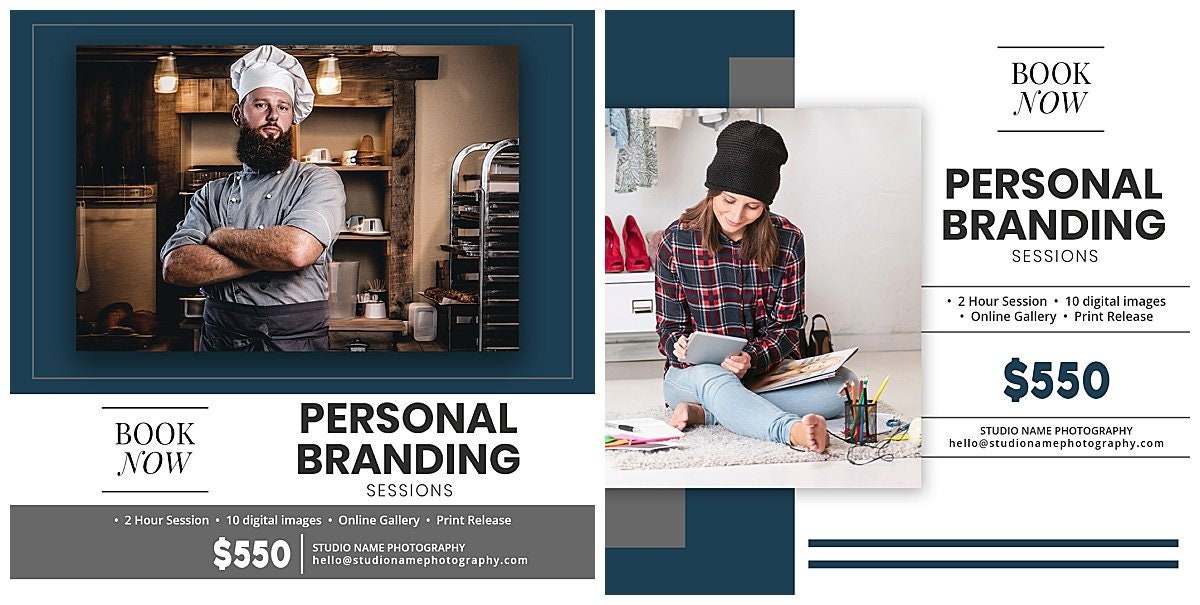 The Complete Personal Branding Photography Product Collection | Etsy