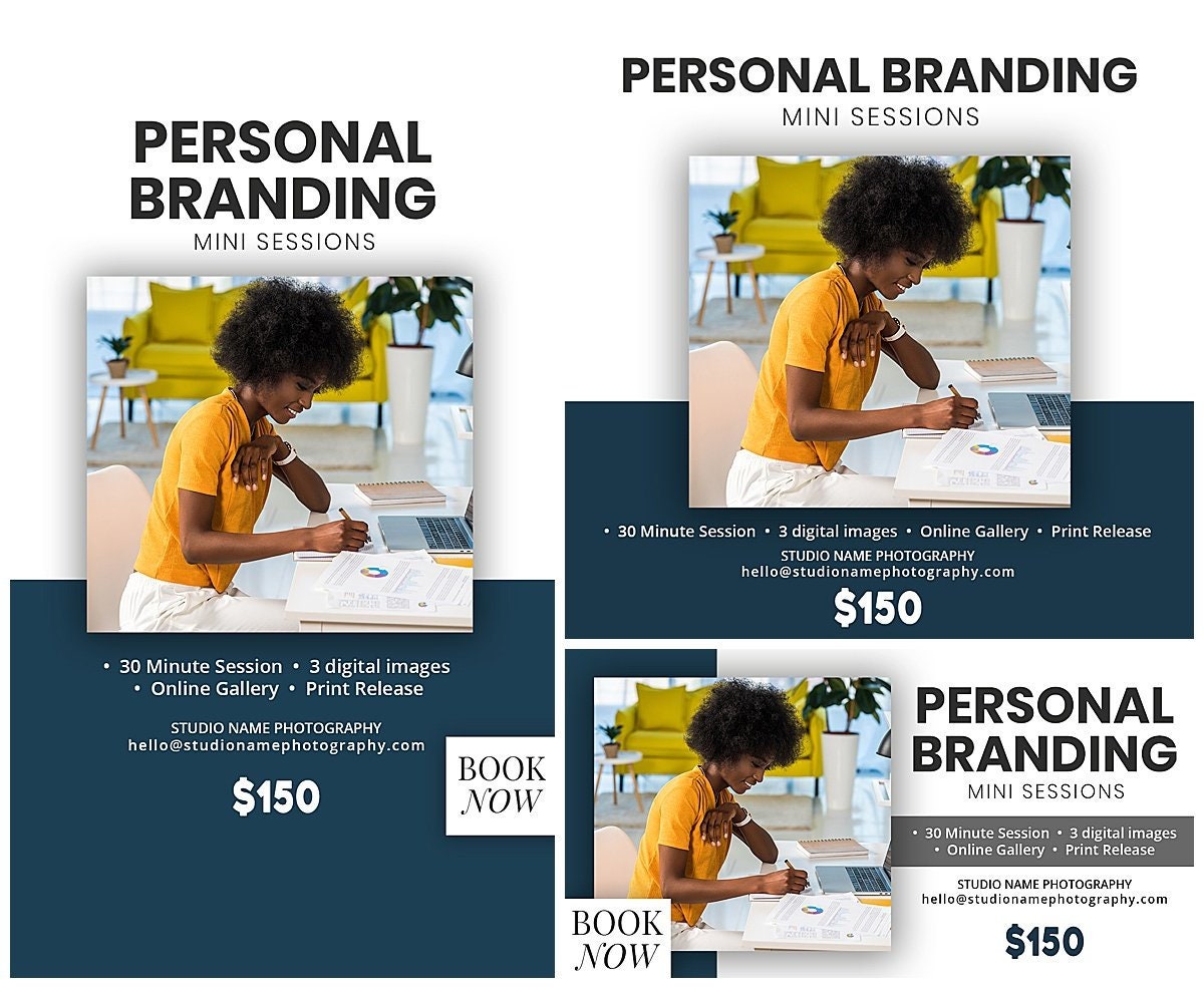 The Complete Personal Branding Photography Product Collection | Etsy