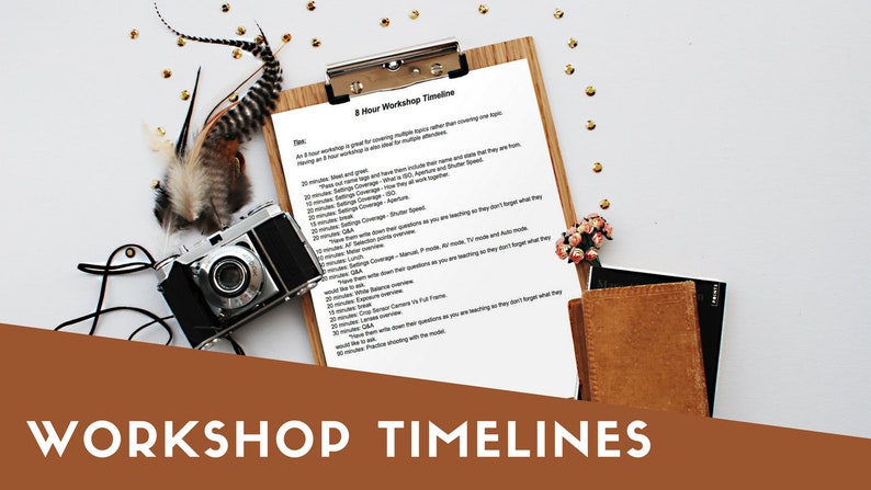 Photography Workshop Kit | Beginner Camera & Lighting Lesson Plans ...