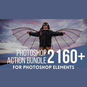 2,160 Photoshop Actions For Elements for Photographers, Portrait Photography Actions