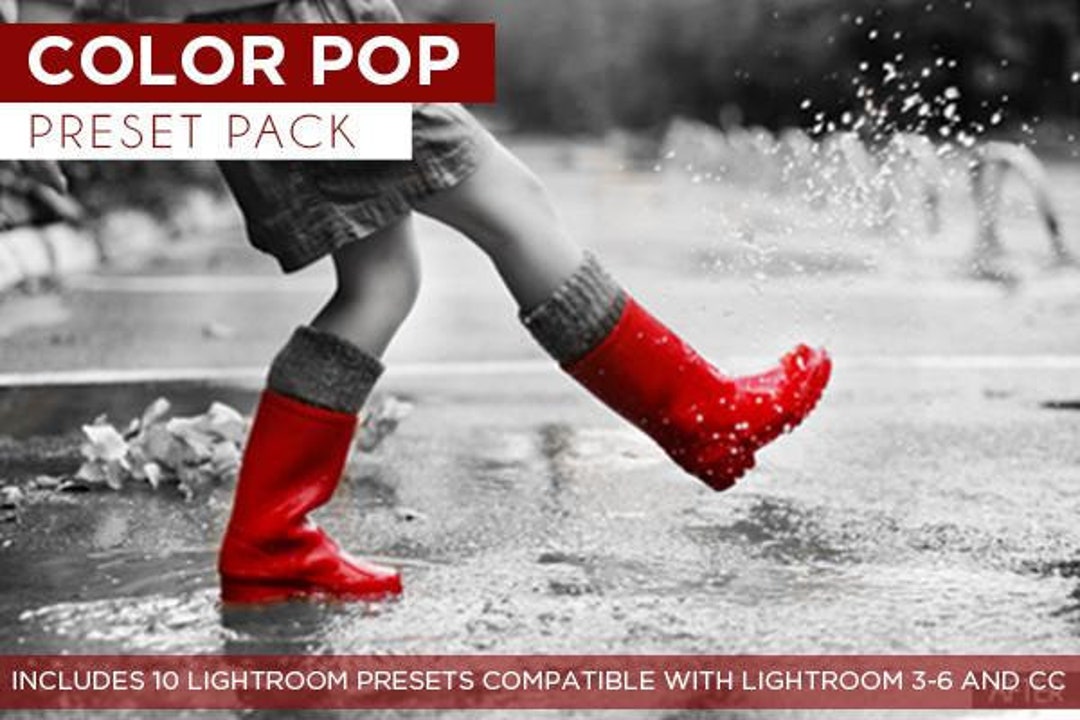 Prest Color 10 Color Pop Lightroom Presets, Selective Color Preset Pack ...