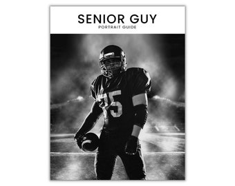Senior Guy Client Guide | Editable Welcome Packet & Style Template, Magazine Template