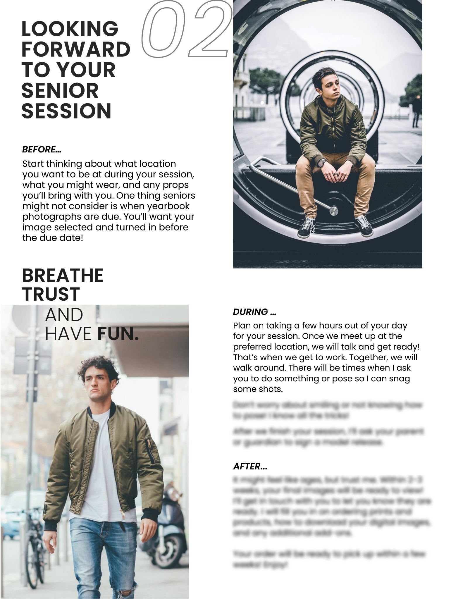 Senior Guy Client Guide Style Guide Welcome Packet Template - Etsy