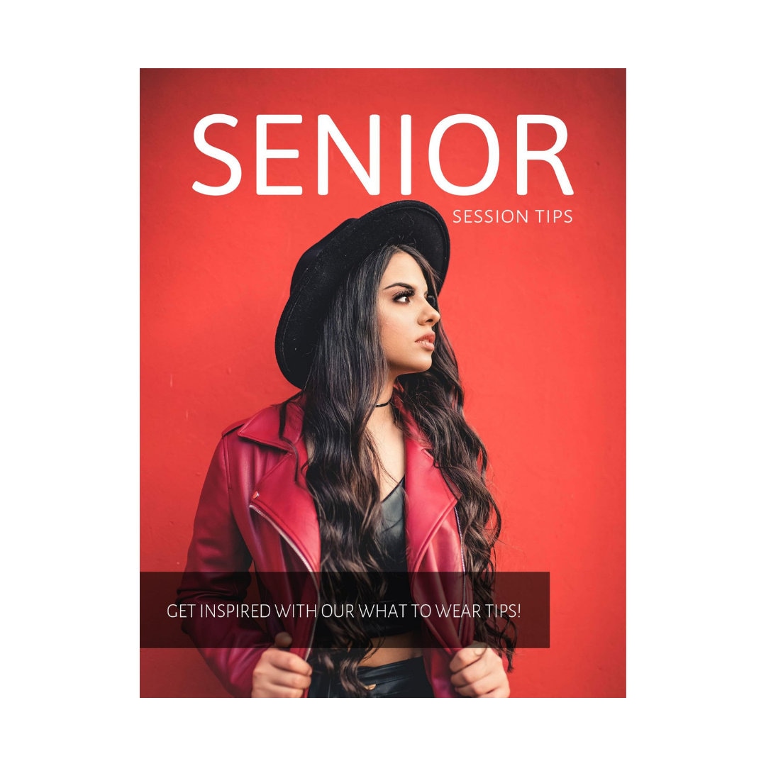 Senior Photography Client Guide, Senior Photography Session Prep Guide, Senior Photography Client Guide, Senior Photography Welcome Guide