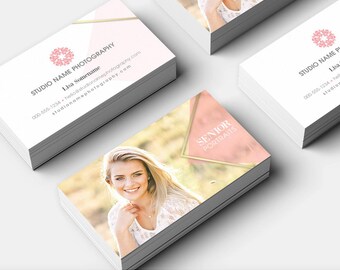 Photography Business Card Template for Photographers - GLAM