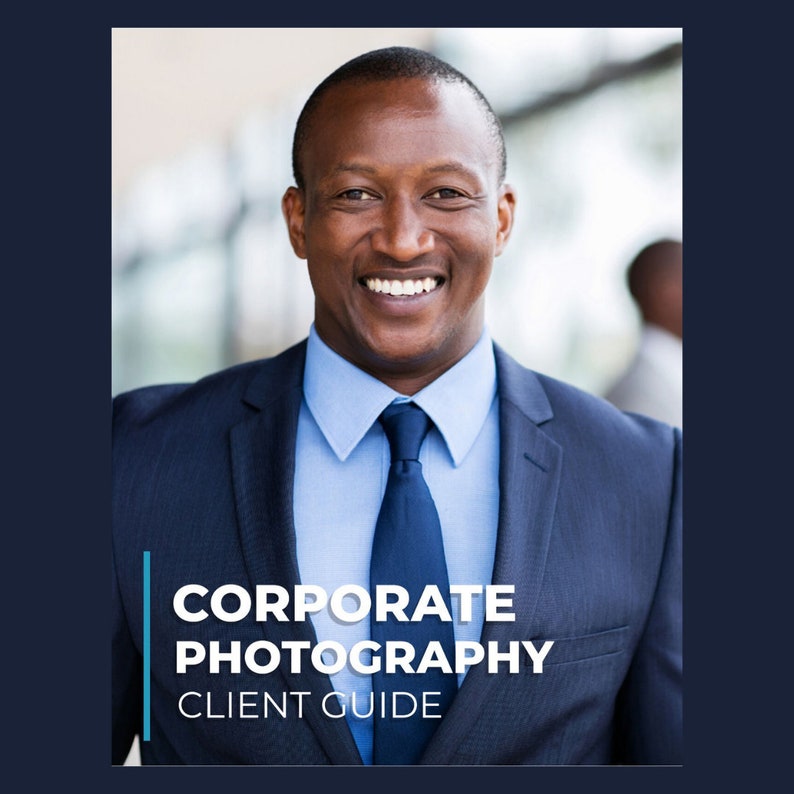 Corporate Photography Client Guide Welcome Packet Magazine Etsy