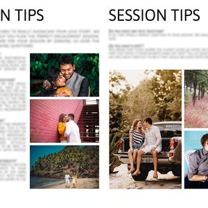 9 Photography Client Guide Templates, Session Tip Bundle, Prewritten Photographer Welcome Pack, Newborn Family Wedding PSD image 9