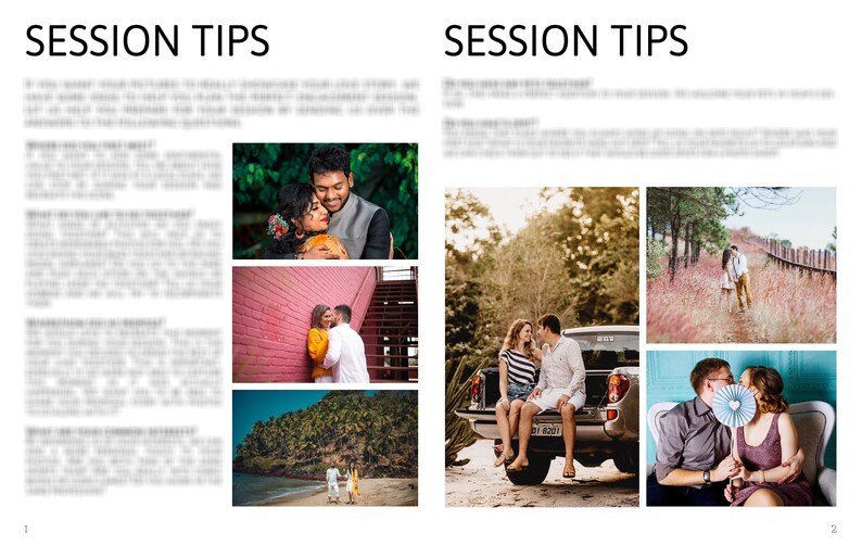 9 Photography Client Guide Templates, Session Tip Bundle, Prewritten Photographer Welcome Pack, Newborn Family Wedding PSD image 9