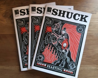 SHUCK Issue 4 - Feasting- A zine about Norfolk folklore and witchcraft