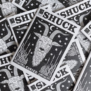 SHUCK Issue 3 - Cursed - A zine about Norfolk folklore and witchcraft