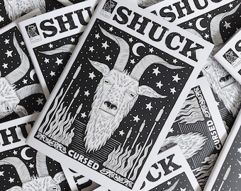 SHUCK Issue 3 - Cursed - A zine about Norfolk folklore and witchcraft