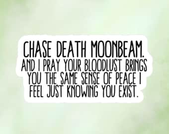 When the Moon Hatched Sticker, Chase Death Moonbeam, Sarah A Parker, The Ballad of Falling Dragons