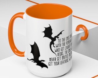 Fourth Wing Dragon Mug