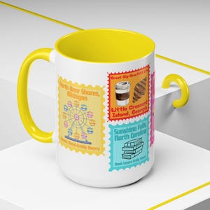 Emily Henry Mug, Book Lovers, Happy Place, Funny Story, People We Meet on Vacation, Great Big Beautiful Life, Beach Read
