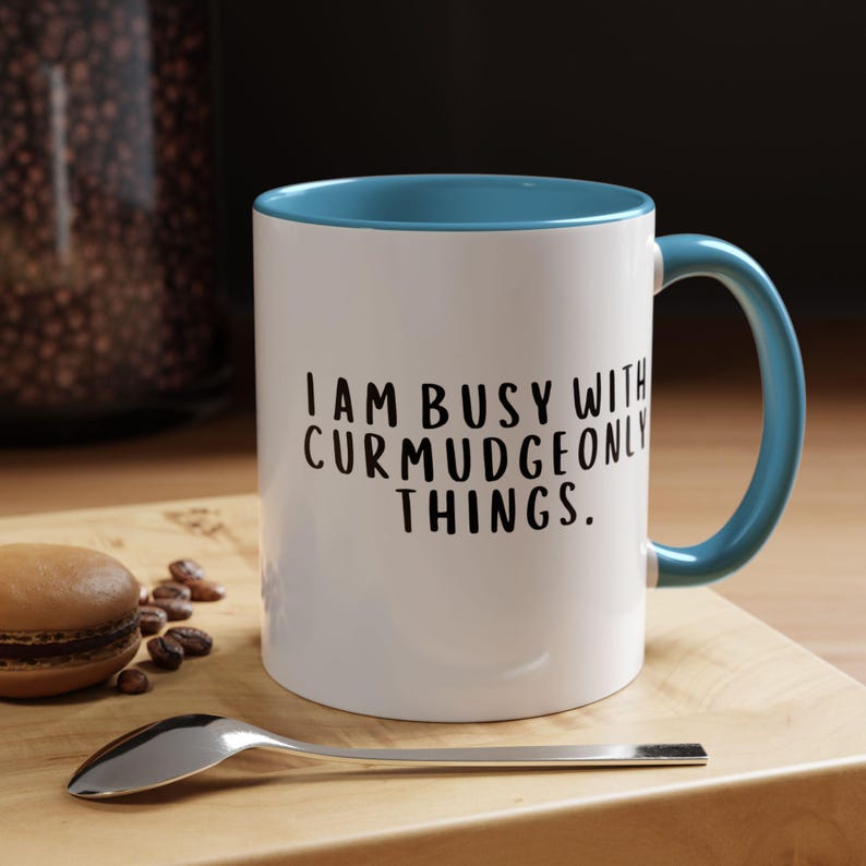 Curmudgeonly Things Mug: Fourth Wing Inspired Coffee Cup image 5