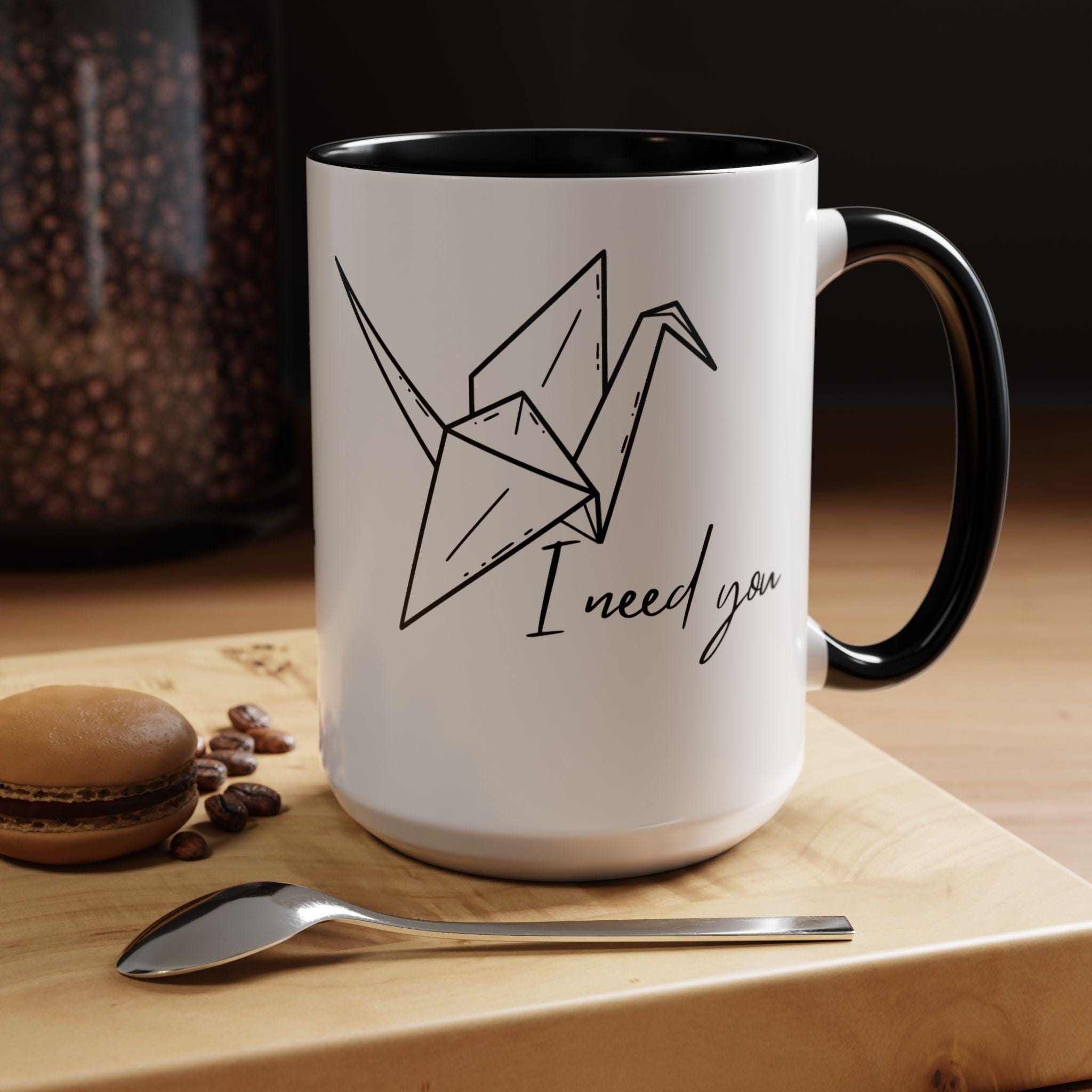 When the Moon Hatched I Need You Mug, Ballad of Falling Dragons, Sarah A Parker