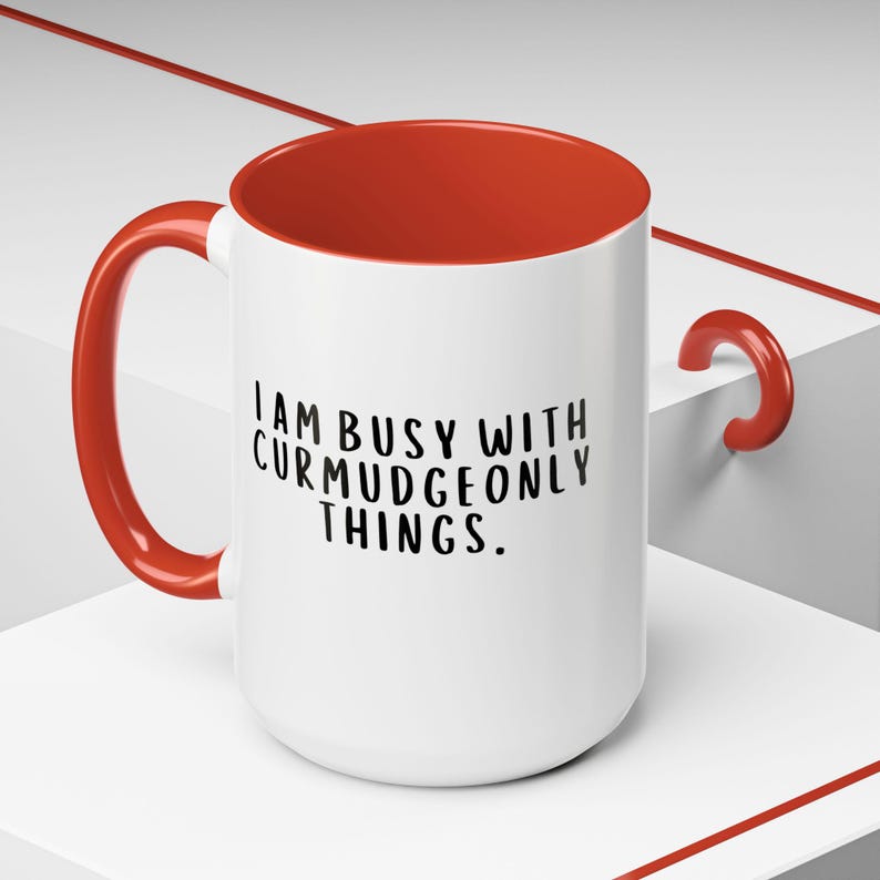 Curmudgeonly Things Mug: Fourth Wing Inspired Coffee Cup image 2