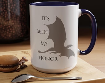 Fourth Wing Dragon Coffee Mug - Its been my honor