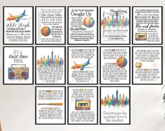 Windy City Series Poster, insgesamt 13 Poster, PDF-Dateien, Bücherwurmdekor