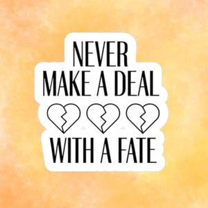 Once Upon a Broken Heart Sticker: Stephanie Garber OUABH