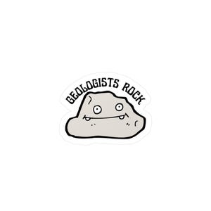 Geologists Rock Sticker, Geology Major Sticker, Geology Student Sticker, Geology Laptop sticker, Water bottle sticker, Rock sticker