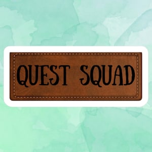 Quest Squad Patch Sticker, Onyx Storm Sticker, Fourth Wing Sticker, Iron Flame Sticker, The Empyrean Sticker, Rebecca Yarros