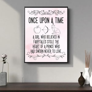 Once Upon a Broken Heart Quote Poster, OUABH, Stephanie Garber, Prince of Hearts, Evangeline Fox, digital download