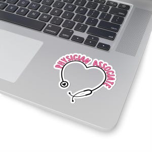 Physician Assistant Sticker: PA Student Gift, Laptop Decal
